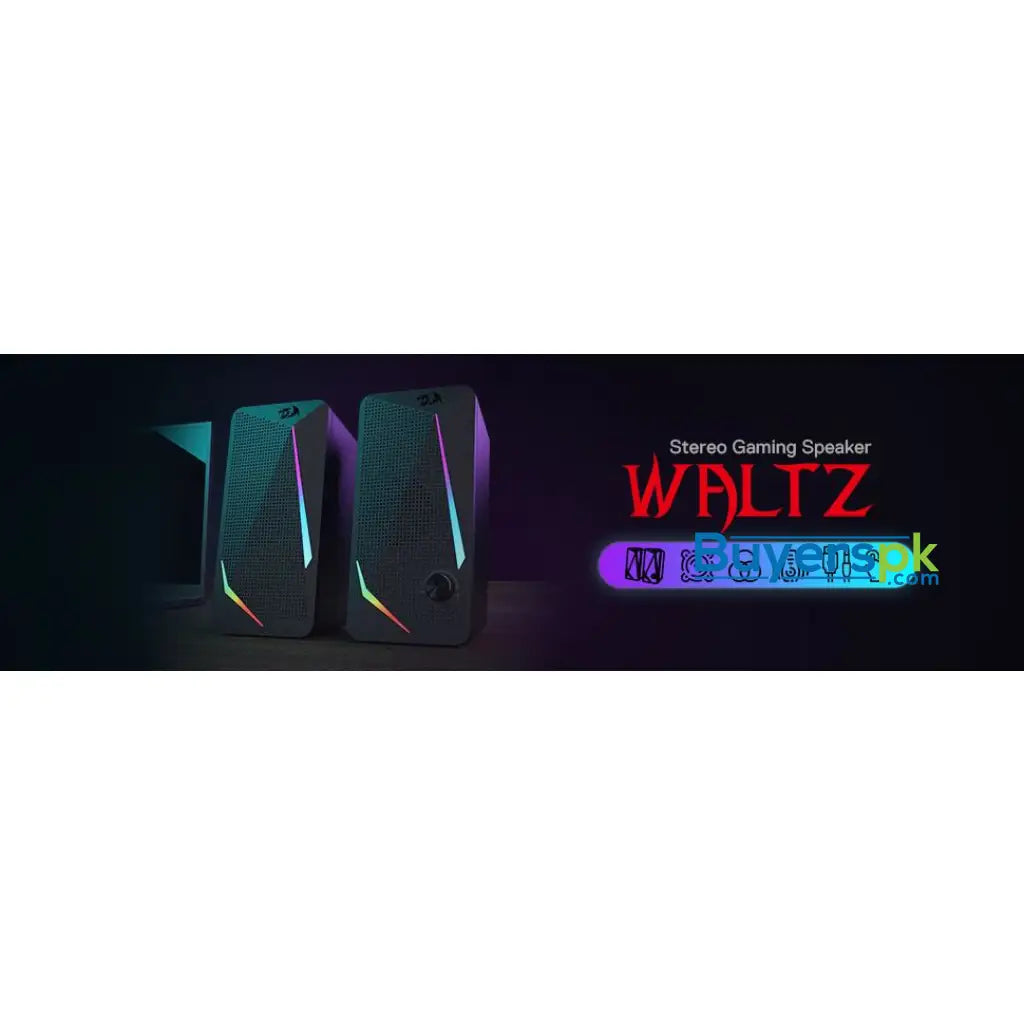 Redragon Gs510 Waltz Rgb Desktop Speakers - Speaker Price in Pakistan Redragon Gs510 Waltz Rgb Desktop Speakers - Speaker Price in Pakistan